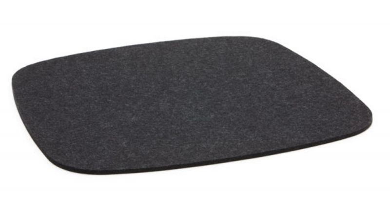 Seat pad-Felt pad Eames Plastic Arm Chairs DAR / RAR / DAW Graphite Hey Sign